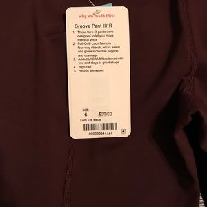 COPY - Lululemon Groove pant III